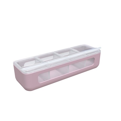 Melii 4 Compartment Snackle - Pink - image 1 of 4