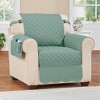 Collections Etc Camille Quilted Reversible Machine Washable Furniture Protector - 2 of 4