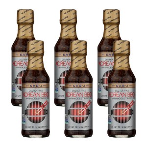 San-J Korean BBQ Marinade and Stir-Fry - Case of 6/10 fz - 1 of 4
