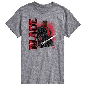 Men's - Marvel - Blade With Logo Short Sleeve Graphic T-Shirt - 1 of 4