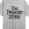 Twilight Zone Title Logo Women's Heather Gray Short Sleeve Sleep Shirt - image 2 of 3