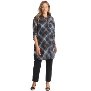 Jessica London Sheer Georgette Mega Tunic - 1 of 4