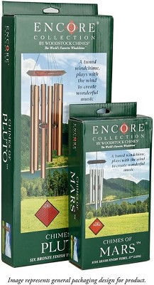 Encore Collection Harbor Gray Wind Chimes for Outdoor Patio