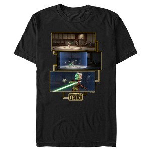 Men's Star Wars: Tales of the Jedi Ahsoka Tano Lightsaber Scenes T-Shirt - 1 of 4