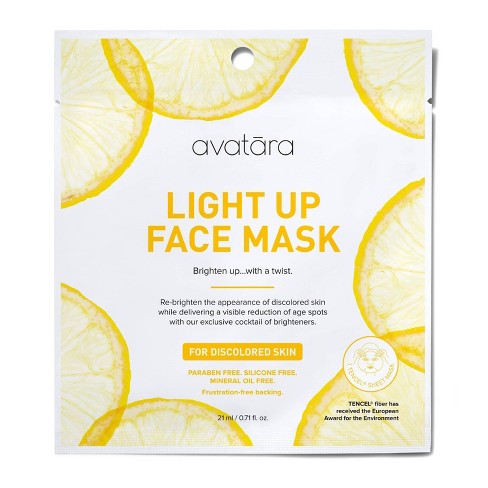 Download Unscented Avatara Light Up Face Mask For Discolored Skin 0 71 Fl Oz Target PSD Mockup Templates