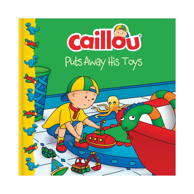 Caillou Puts Away His Toys - (Clubhouse) (Paperback), 1 of 2