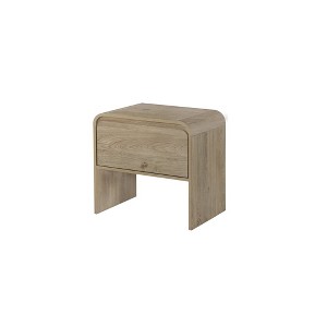 New Classic Furniture,Mara 15.75 in. Natural Rectangular Wood End Table - 1 of 4