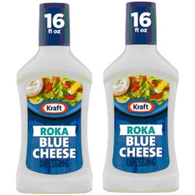 Kraft Roka Blue Cheese Salad Dressing, 16 fl oz Bottle
