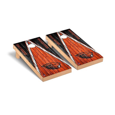 Bears Weathered Triangle Cornhole Wraps