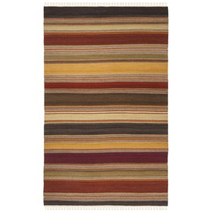 Striped Kilim STK315 Hand Woven Area Rug  - Safavieh - 1 of 4