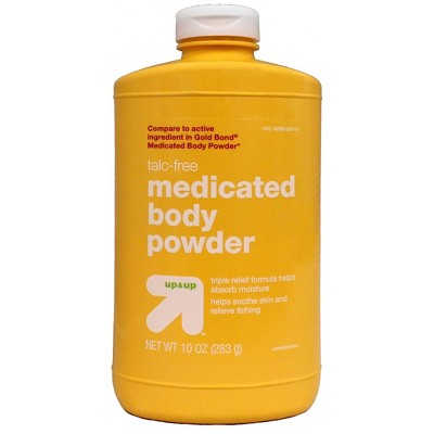 Medicated Body Powder Talc Free - 10oz - up & up™