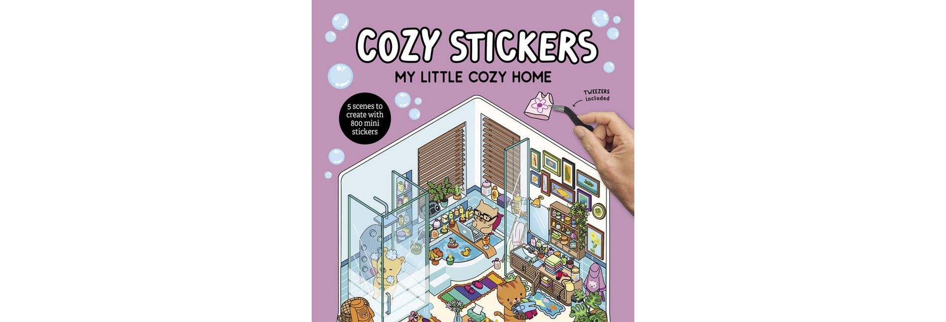 Cozy Stickers: My Little Cozy Home - by  Alain Boyer (Paperback)