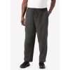KingSize Men's Big & Tall Lightweight Jersey Pajama Pants - 3 of 4