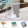 MaseiKar Cell Phone Stand Tablet Stand Mount Mobile Phone Desktop Tablet Holder Table Cell Foldable Extend Support Desk Mobile Phone Holder Stand - 4 of 4