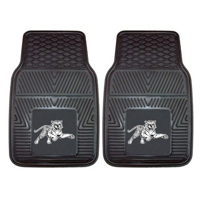 NCAA Jackson State Tigers Vinyl Car Mat Set - 2pc