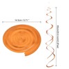 Unique Bargains Party PVC Hanging Double Swirling Decorations 28 Pcs - 2 of 4