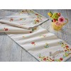 tagltd Cottontail Bunny Rabbit Blossom Floral Easter Table Runner - 2 of 2