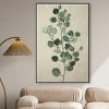 Art Remedy Eucalyptus Embroidery Minimalistic Botanical and Floral Art Prints Framed - 2 of 4