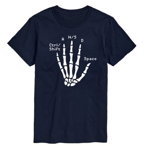 Men's - Instant Message - Gamer Hand Short Sleeve Graphic T-Shirt - 1 of 4