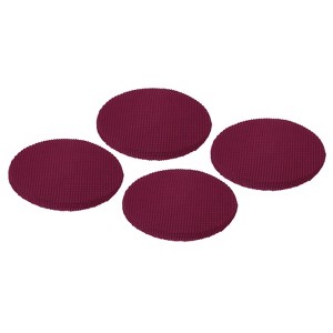 Unique Bargains Non-slip Round Bar Stool Seat Cushions Slipcovers 11"-16" 4 Pcs - 1 of 4