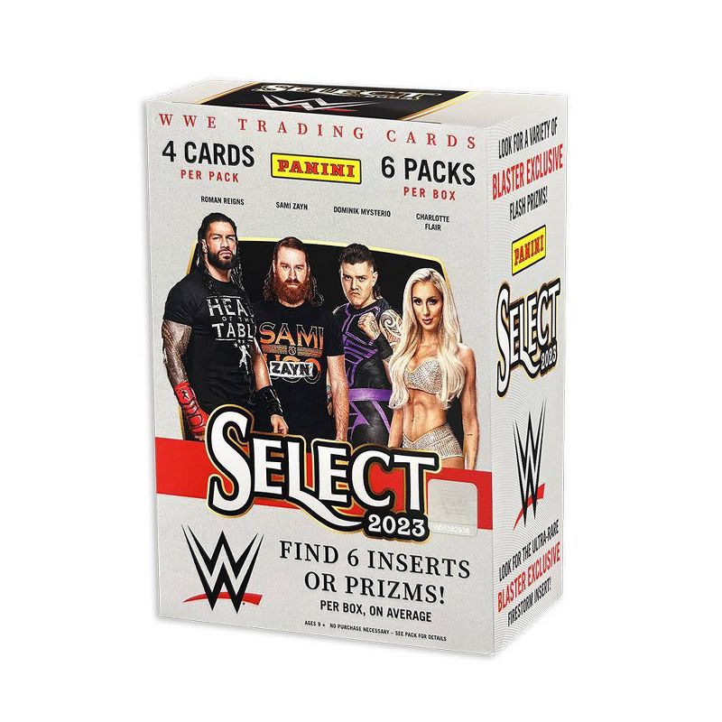 2023 Panini WWE Select Wrestling Trading Card Blaster Box, 1 of 4