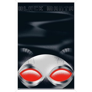 Trends International Aquaman and the Lost Kingdom - Black Manta Framed Wall Poster Prints - 1 of 4