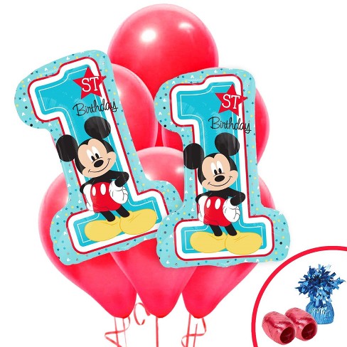 Mickey Mouse 1st Birthday Jumbo Balloon Kit Target