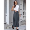 INSPIRE CHIC Women's Business High Waist Casual Work Pencil Long Skirts - 3 of 4