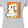 Women's - Pokémon - Tie Dye Charmander Fitted Graphic T-Shirt - 2 of 3