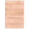 vidaXL Bathroom Countertop Light Brown 15.7 in.x23.6 in.x0.8 in. Treated Solid Wood - 3 of 4