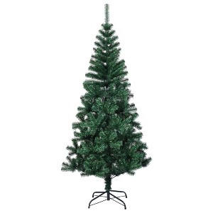 Christmas Tree Green PVC 240 in Sturdy Christmas Tree vidaXL - 1 of 4