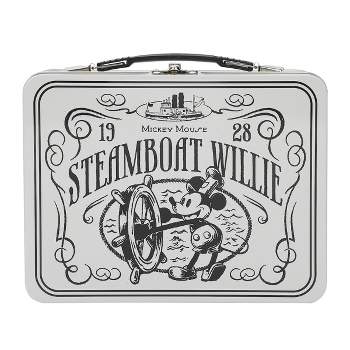 Disney Steamboat Willie Gray Tin Tote