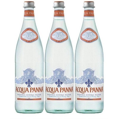 Acqua Panna Natural Spring Water - 25.3 Oz Glass Bottle (Pack of 3)
