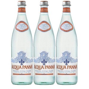 Acqua Panna Natural Spring Water - 25.3 Oz Glass Bottle (Pack of 3) - 1 of 4