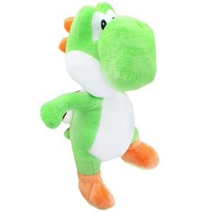 Johnny's Toys Super Mario 10.5 Inch Character Plush | Green Yoshi - 1 of 2