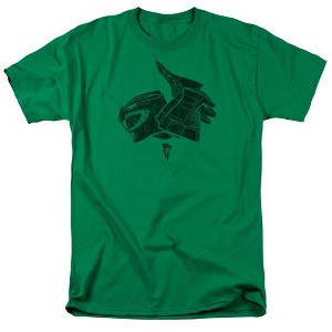 Men's Power Rangers Green T-Shirt - 1 of 4