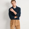 Lands' End Men's Long Sleeve Cotton Sweater Polo - 4 of 4