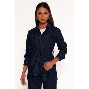 Petal and Pup Nadine Tie Waist Button Front Jacket - 1 of 4