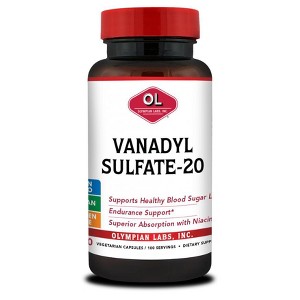 Olympian Labs Vanadyl Sulfate 20mg Capsule, 100 Ct - 1 of 3