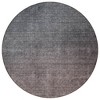 Gray Charcoal And Brown Ombre Washable Indoor Outdoor Area Rug - 4 of 4