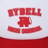 Grease Rydell High School White & Red Trucker Hat - 4 of 4