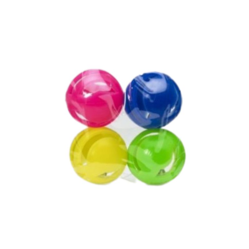 Spot Slotted Balls with Bells Inside Cat Toys - 4 Pack, 3 of 4