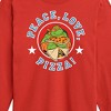 Boys' - Teenage Mutant Ninja Turtles - Peace Love Pizza Long Sleeve Graphic T-Shirt - 2 of 4