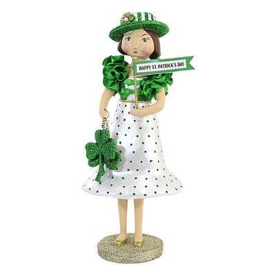 Heather Myers 10.5 Inch Mckenna St. Patrick's Day Figurines