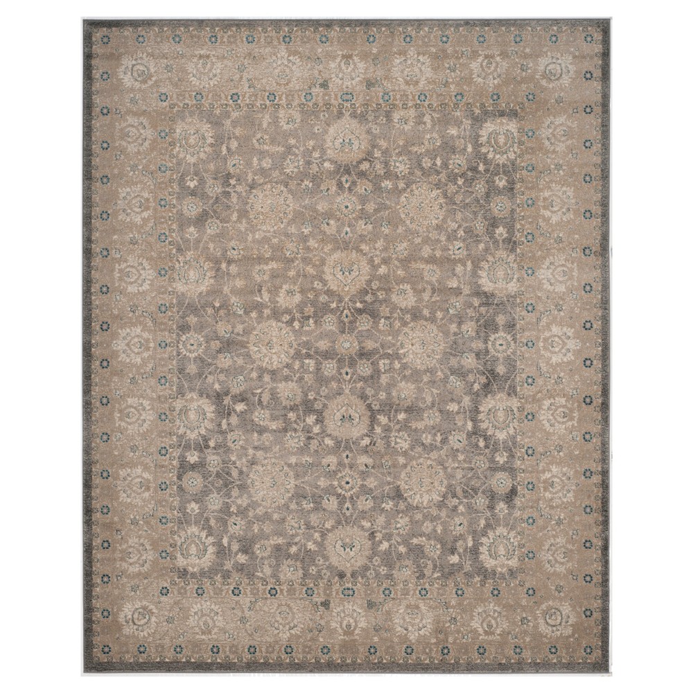 Light Gray/Beige Solid Loomed Area Rug - (8'x11') - Safavieh