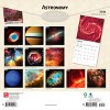 BrownTrout Astronomy 2026 12"x24" Hanging Square Wall Calendar Plastic-Free - 2 of 4