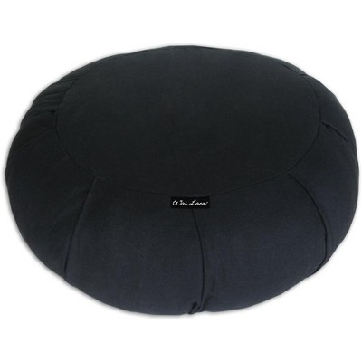 Wai Lana Zafu Meditation Cushion (Round) - Black