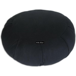 Wai Lana Zafu Meditation Cushion (Round) - Black - 1 of 1