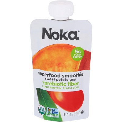 Noka Superfood Smoothie Sweet Potato Goji - Case of 6 - 4.22oz