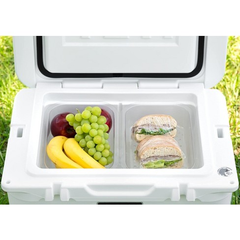 BEAST COOLER ACCESSORIES 2-Pack of Yeti Compatible Dry Goods Trays, Clear